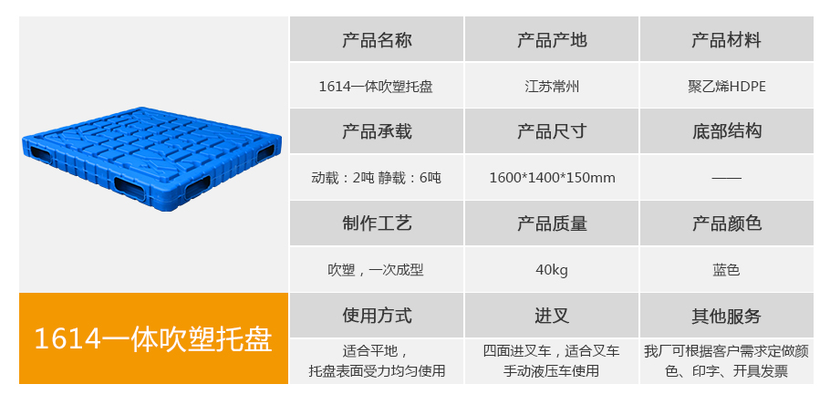 名贯彩票1614一体成型吹塑托盘